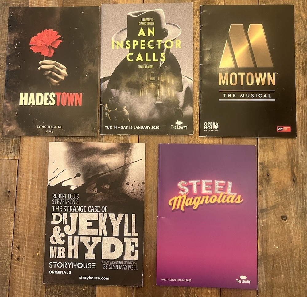 THEATRE PROGRAMMES BUNDLE NUMBER ONE