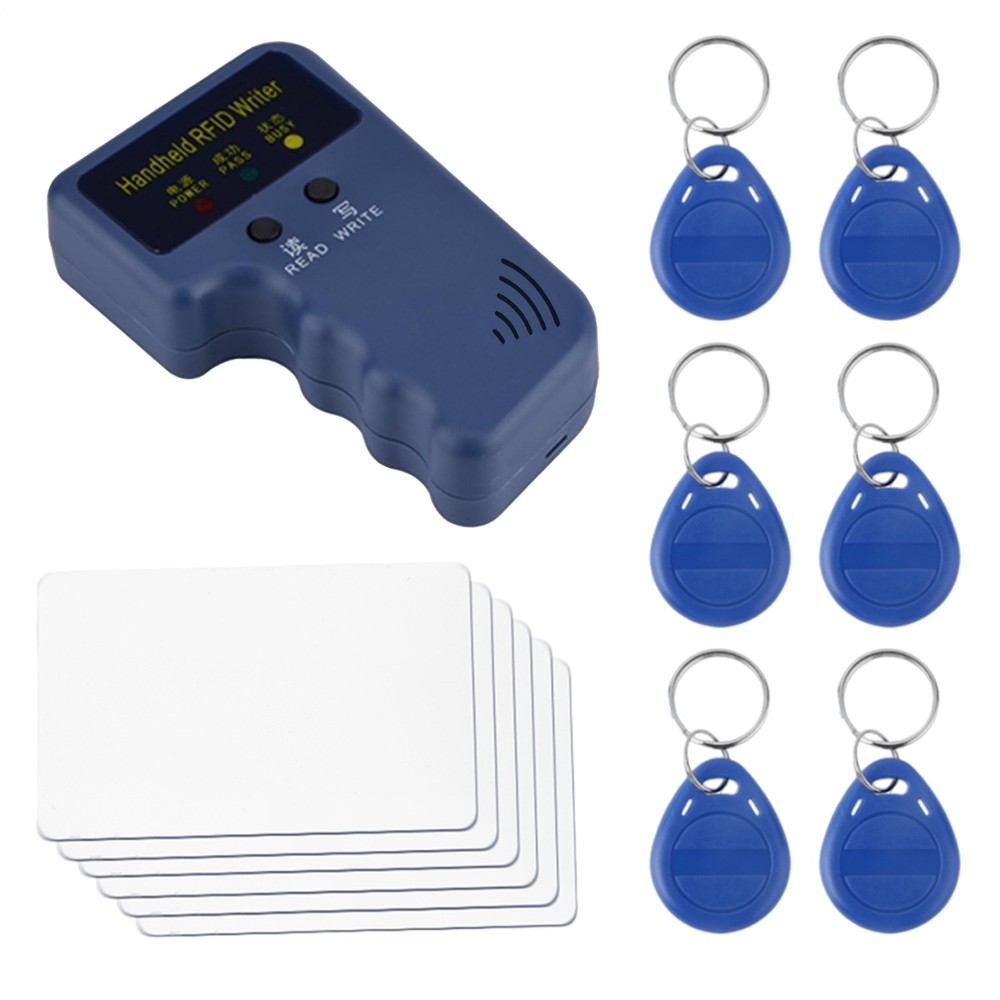 125KHz HANDHELD RFID FOB COPIER READER WRITER DUPLICATOR