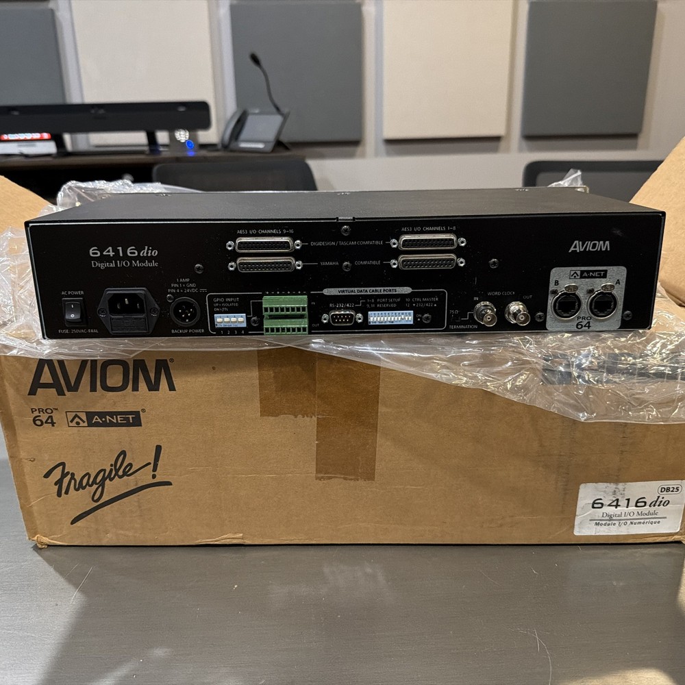 Aviom 6416 DIO *open Box, Rep Sample. Great Condition!