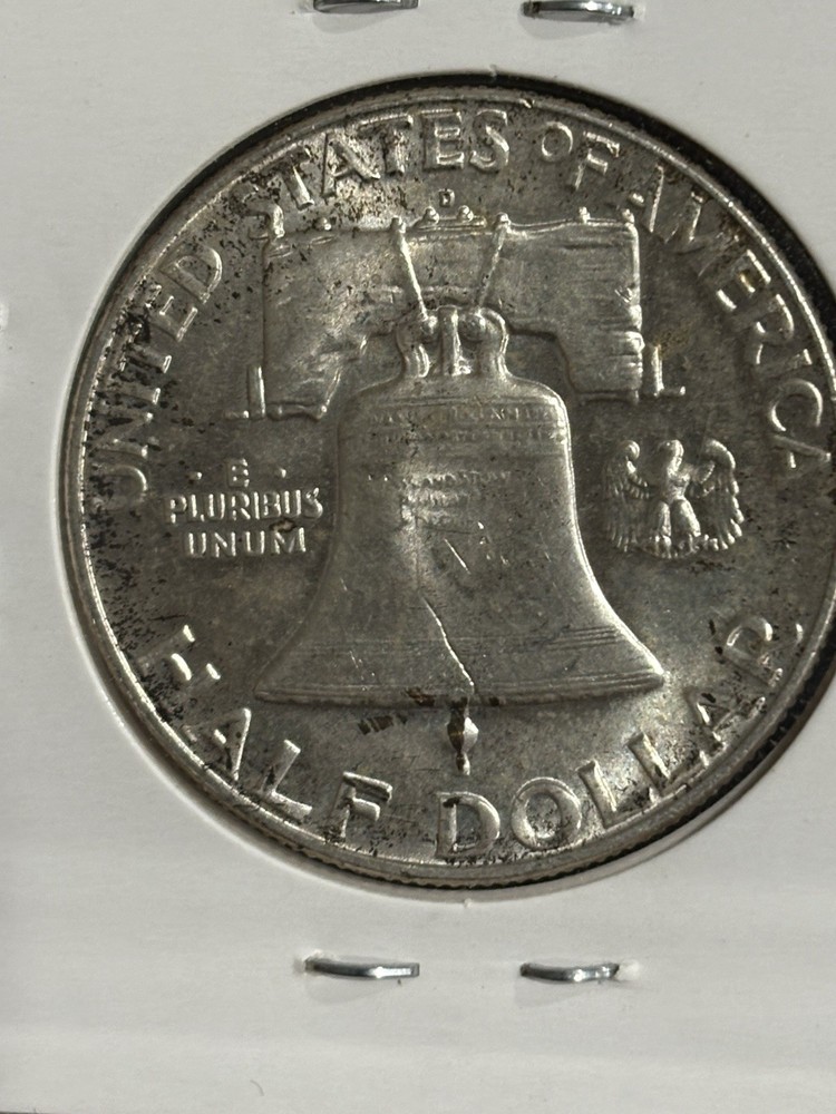 1963 D Franklin Half Dollar AU
