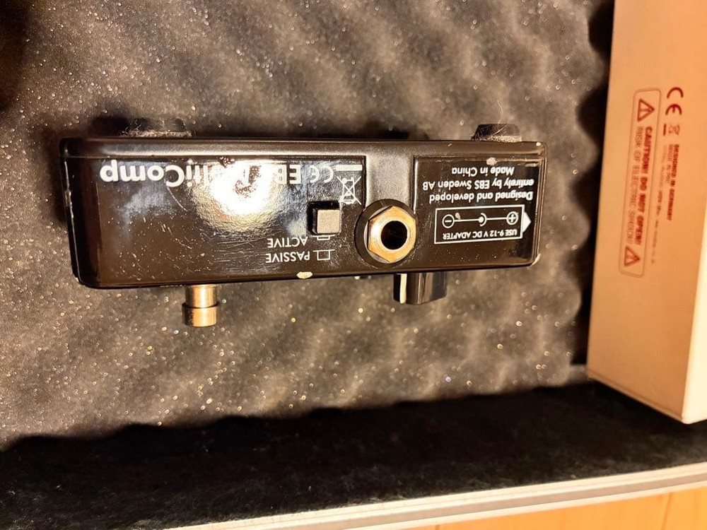 EBS MULTI COMP Dual Band Compressor Pedal