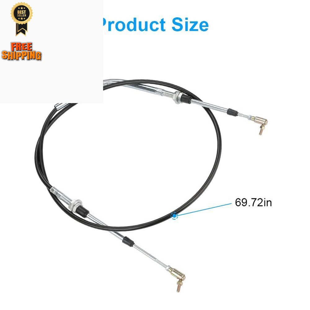 73" Golf Cart Forward and Reverse Transmission Shift Cable Compatible with...