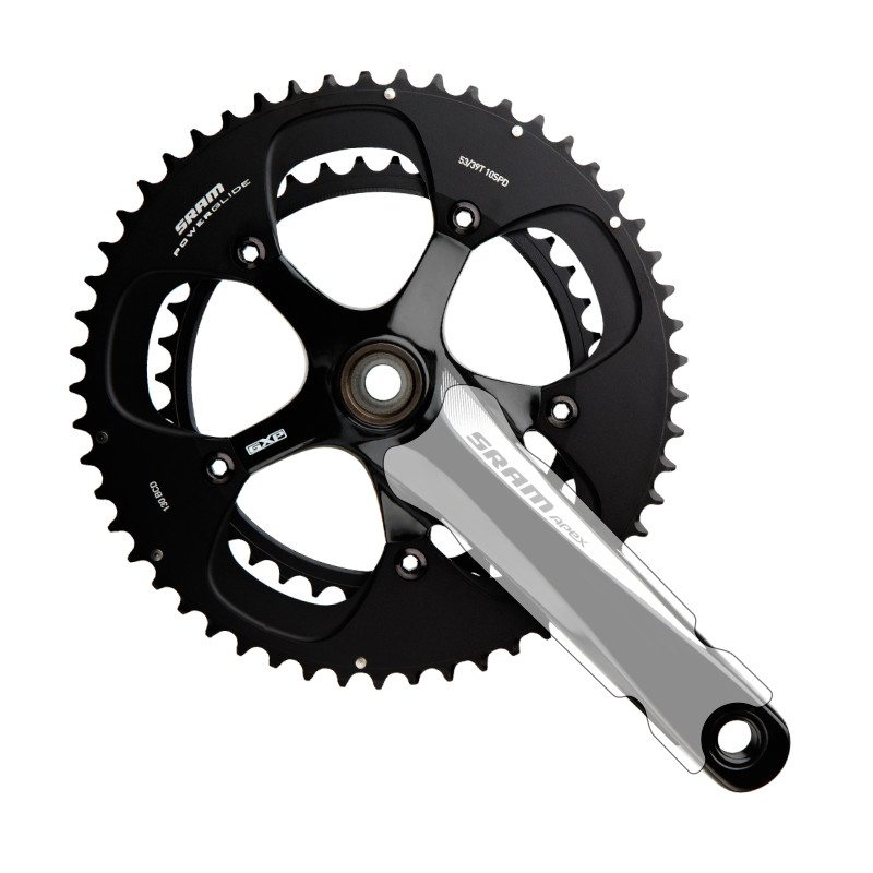 SRAM Apex Crank Arm Protection Set | Shield Clear Vinyl Protector
