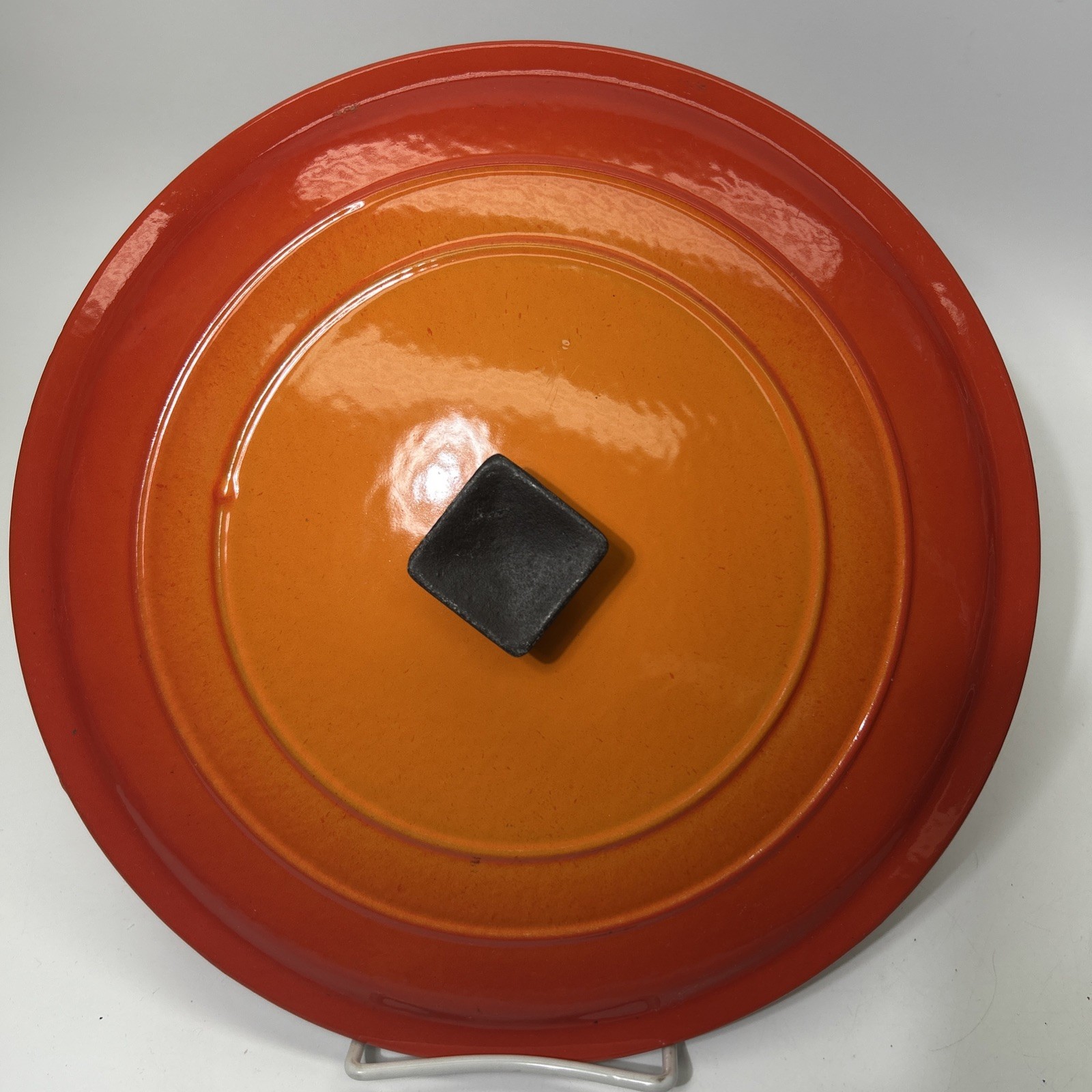 LE CREUSET France G Flame Cast Iron Stockpot Dutch Oven Replacement Lid Only