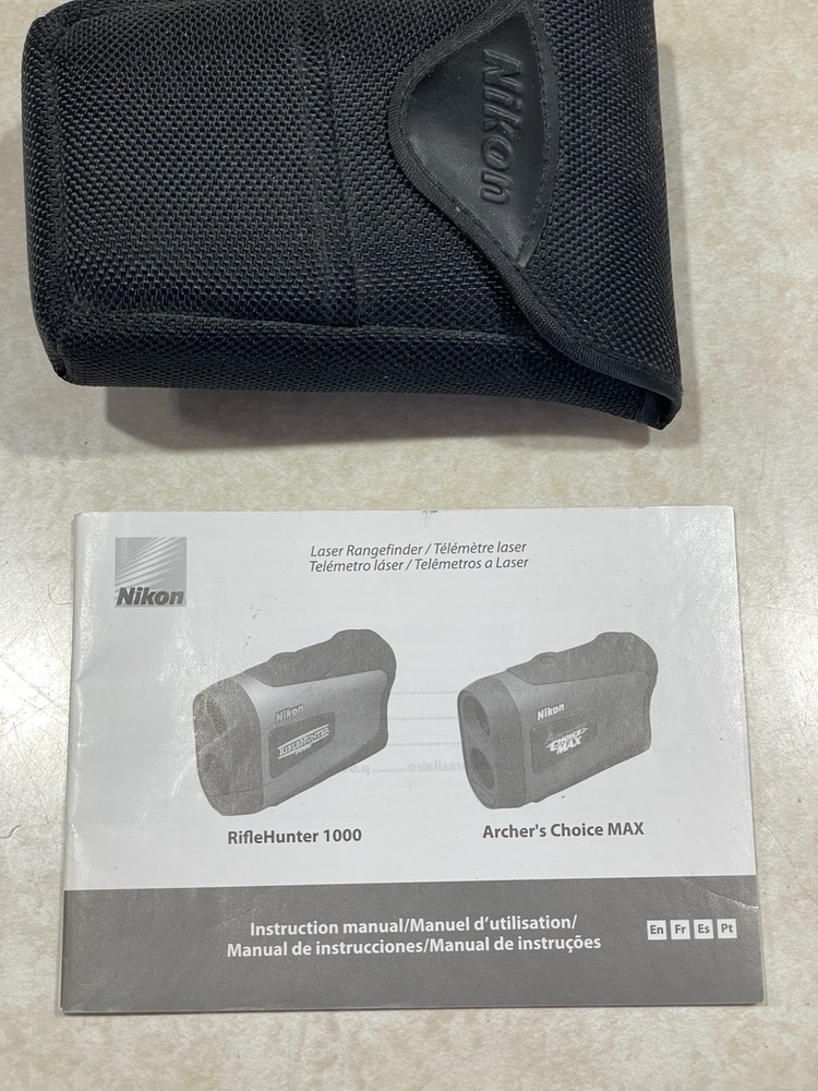 Nikon RifleHunter 1000 Laser RangeFinder