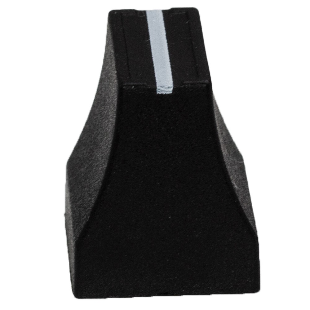 SIFAM 4x slide potentiometer FADER KNOB cap BLACK 12.5x10mm replacement knobs