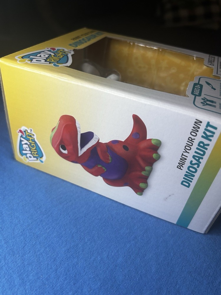 Play Right Paint Your Own Dinosaur Kit