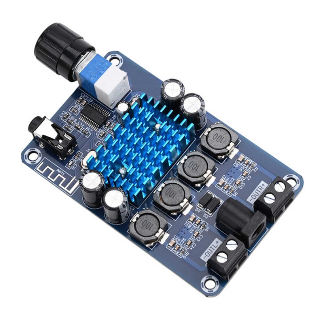 Digital Power Amplifier Board Class D Bluetooth 50W*2 Audio Energy-Efficient