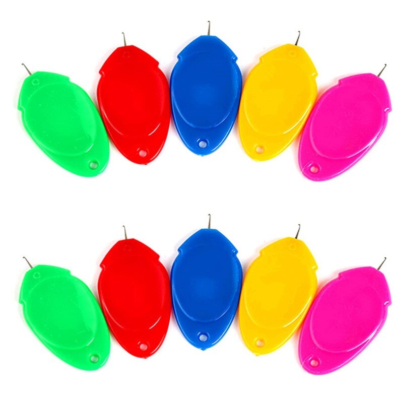 Needle Threader 10pcs Simple DIY Craft Hand Threading Small Sewing Tools Stitch