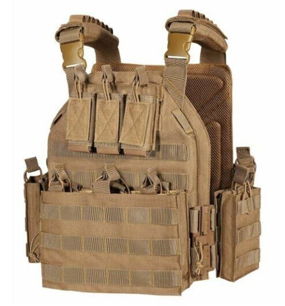 Urban Assault Desert Fox Tactical Vest Plate Carrier