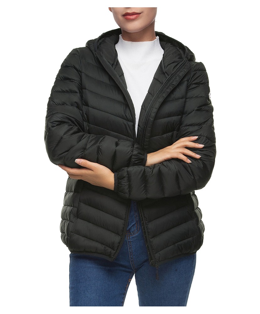 Rokka&Rolla Women's Lightweight Packable Puffer Jacket Winter Coat