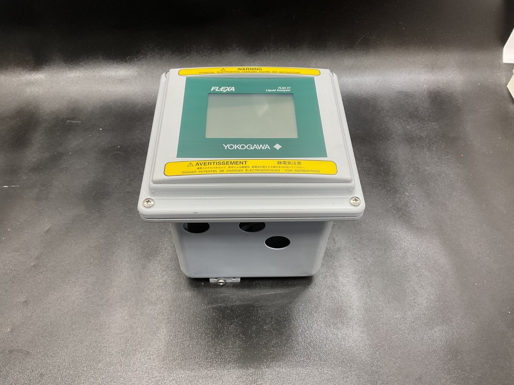 Yokogawa FLEXA FLXA21 Liquid Analyzer pH ORP DO Conductivity Controller 24VDC 4-
