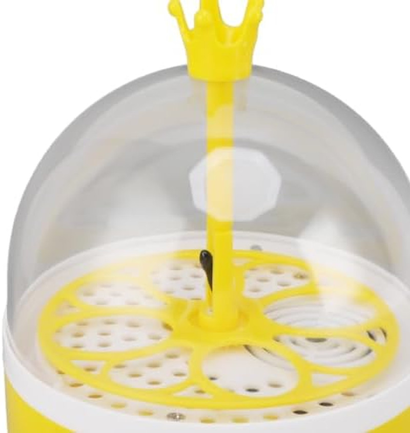 Mini Egg Incubator, Temperature Control Digital Incubators, 4 Eggs Candler Poult