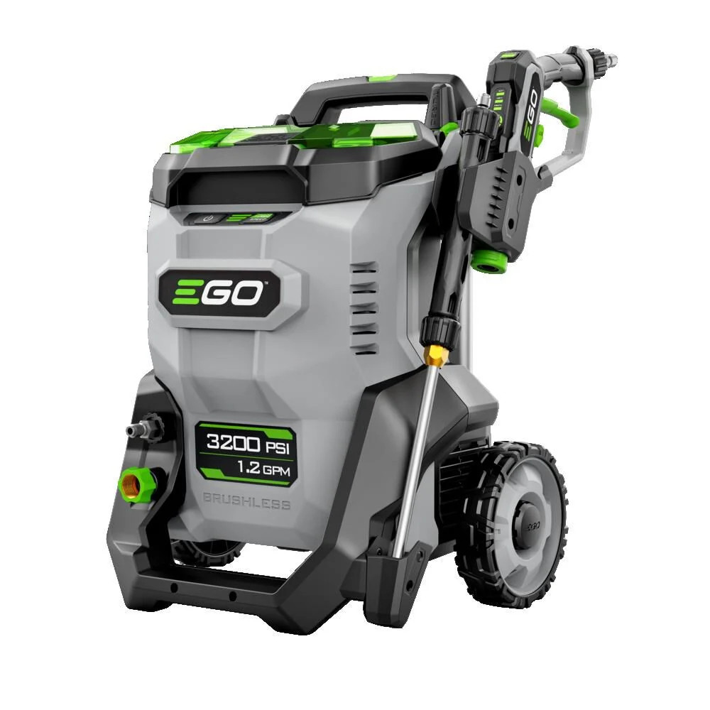 EGO Power+ 3200 Psi 1.2 Gpm Battery Powered Cold Water Pressure Washer With 5