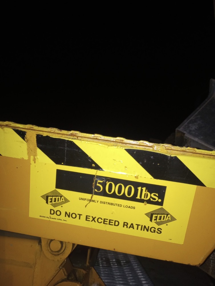 Ecoa Hydraulic Lift, 5000 Lb