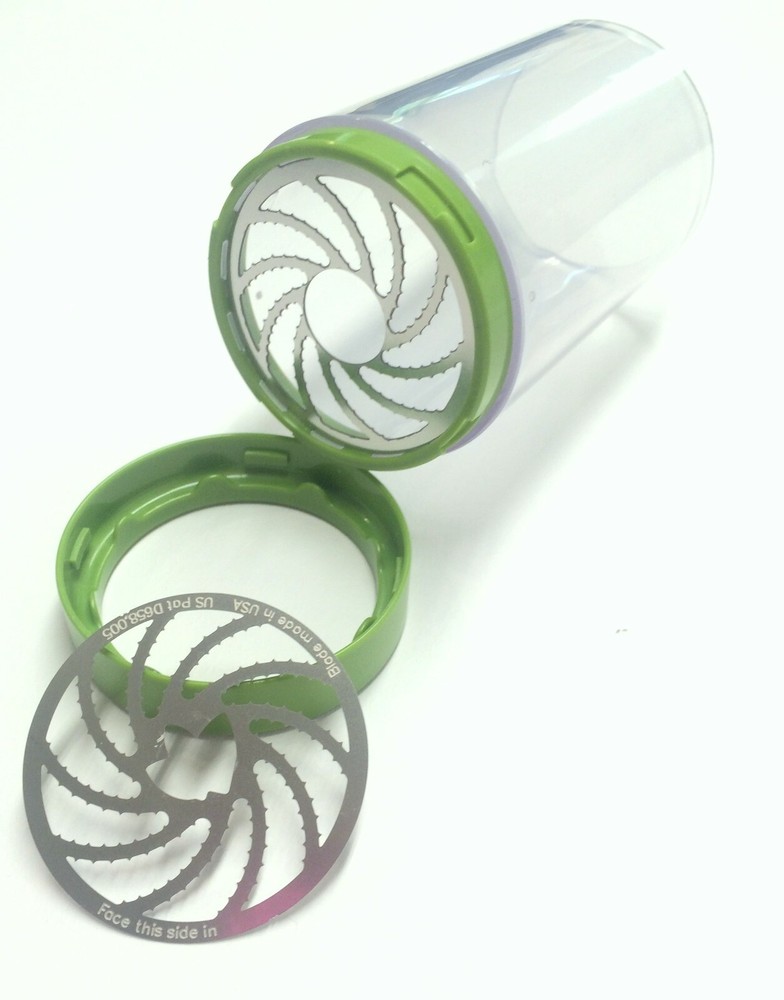 Microplane Stainless Steel Herb Mill Grinder and Leaf Stripper