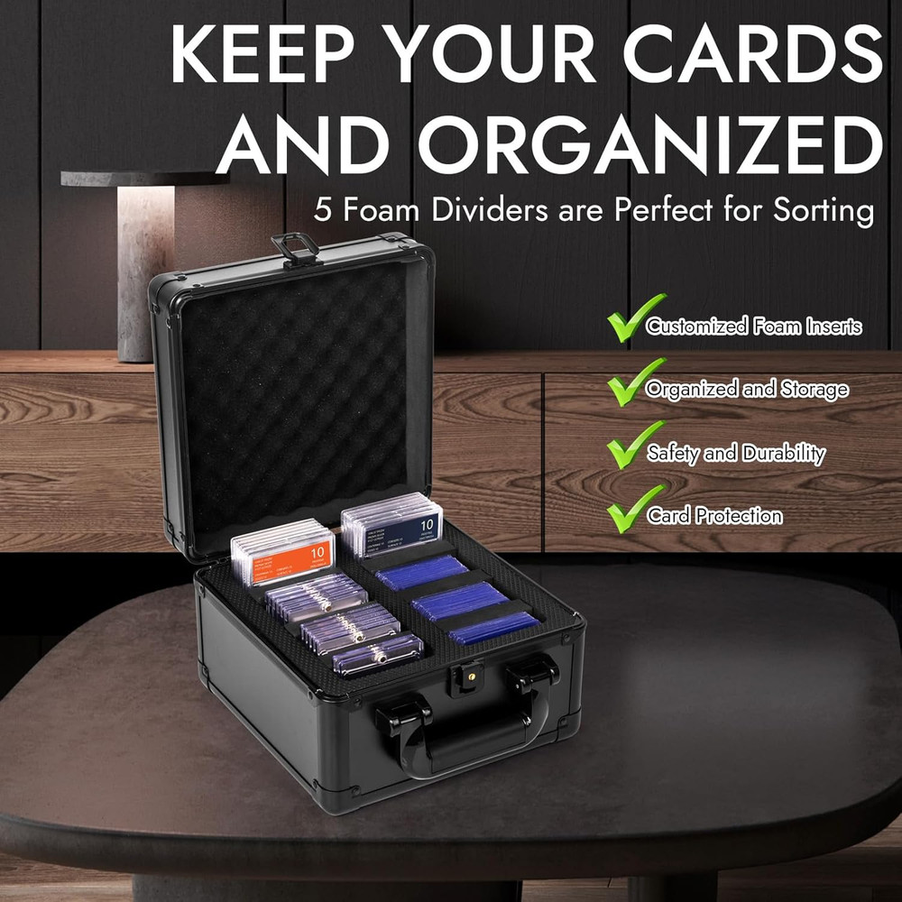 Top Loader Storage Box, Graded Card Storage Boxes, Trading Card Organizer Cases,