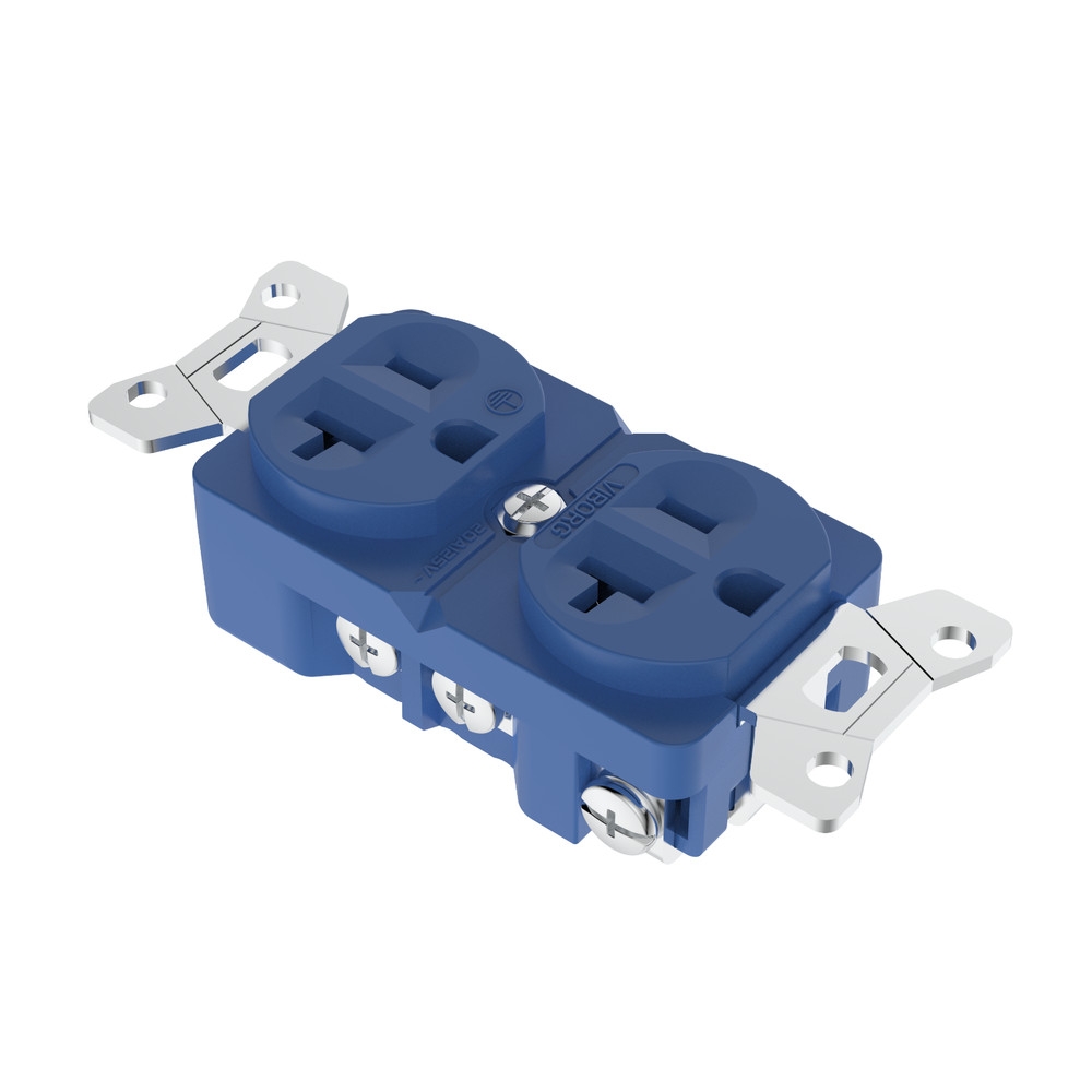 OFC Copper US AC HiFi Power Receptacles Wall Duplex Distributor Socket Outlet