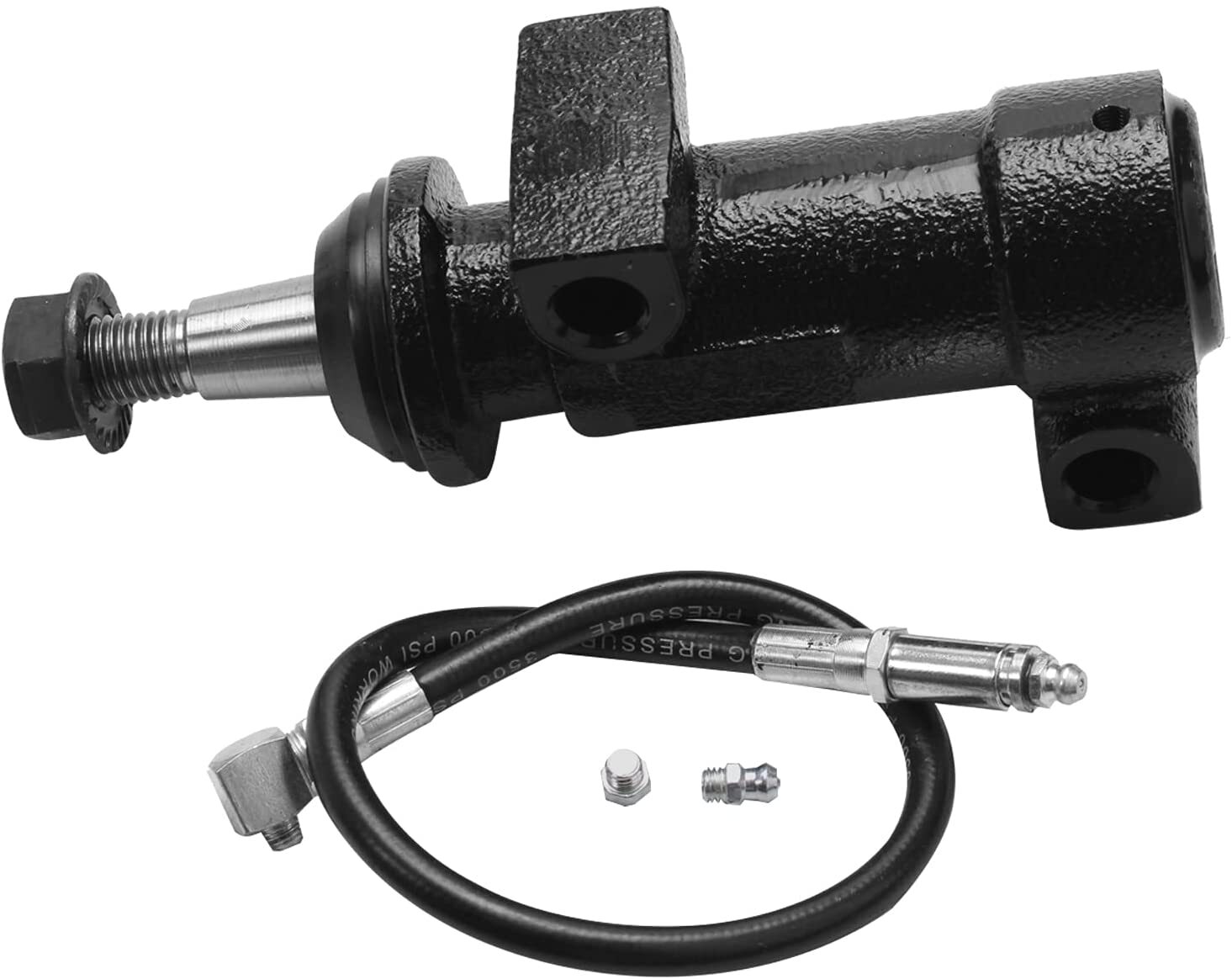 Front Inner Outer Tierod Idler 3-Groove Pitman Arm Kit for Chevy Silverado HD