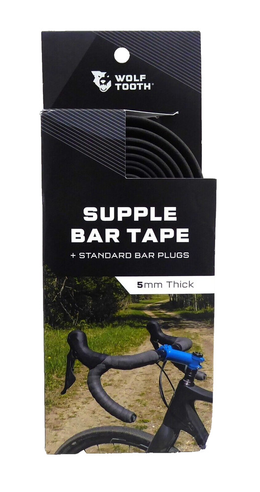 Wolf Tooth Components Supple Bar Tape - Black