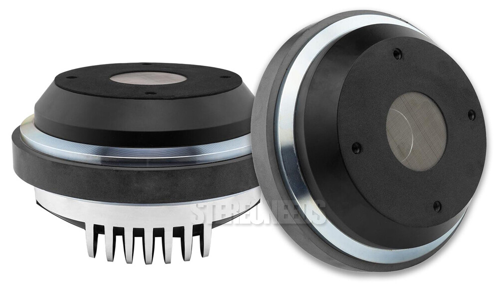 Pair DS18 PRO-D2X 2" 8 ohm Bolt On Throat Compression Driver 3" Titanium VC 2000