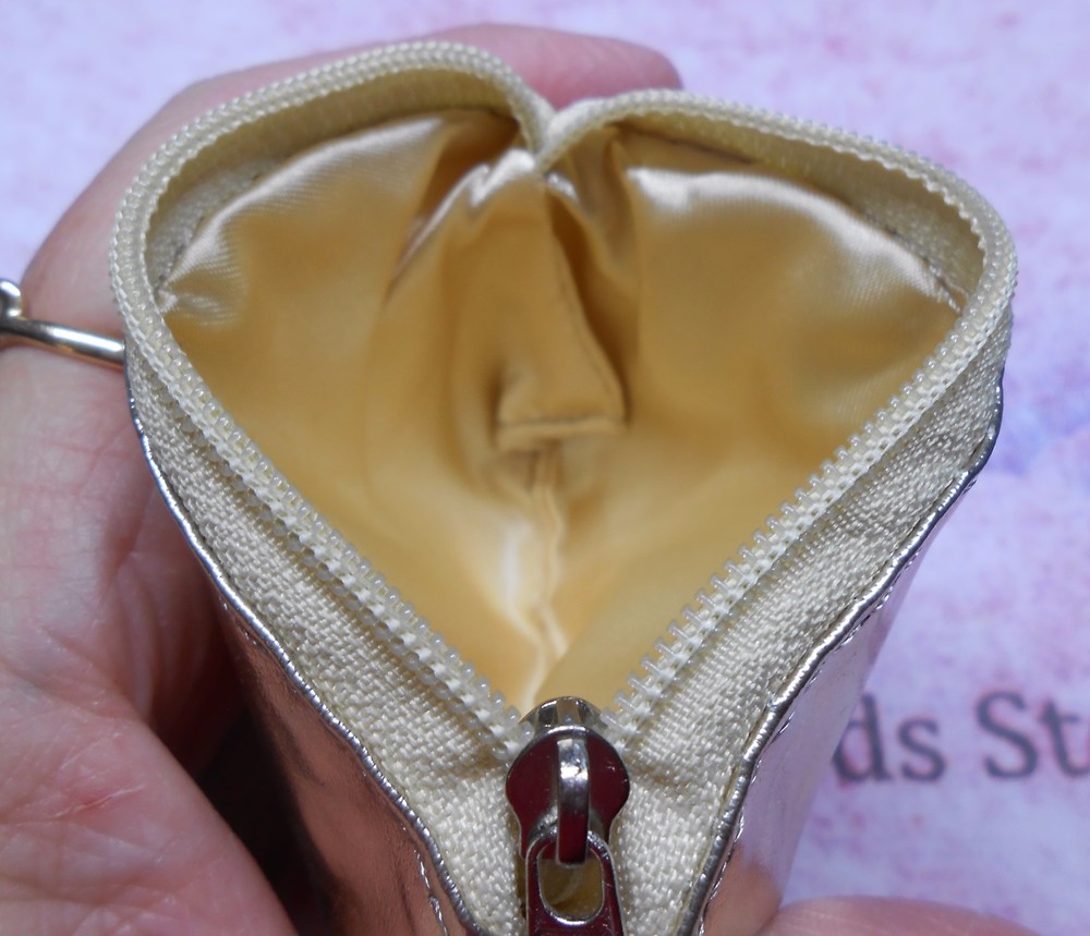 Gold Metallic Rosary or Chaplet Pouch