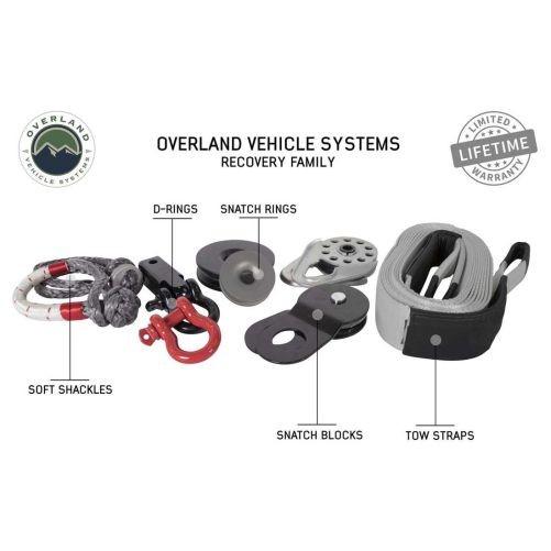 Overland Vehicle Systems 19019901 Winch Shackle