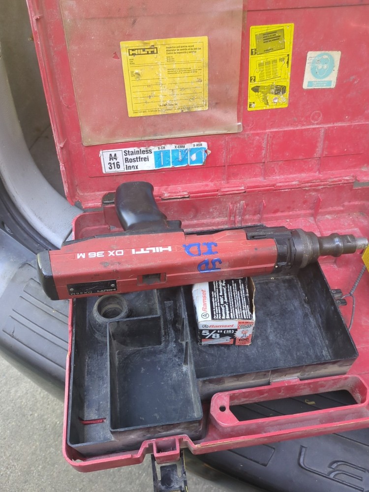 HILTI DX36M POWDER ACTUATED