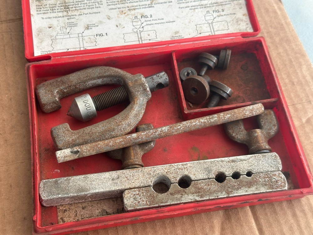 Vintage Used Double Flaring Tool Kit
