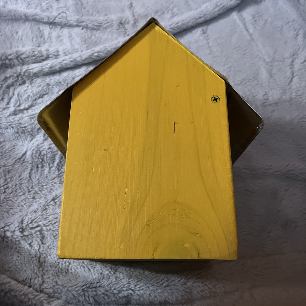 John Deere Bird House Decor Green Yellow