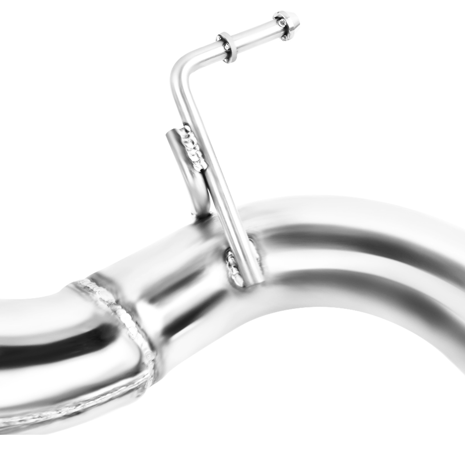 For BMW F30 F32 335i 435i 2012-16 Black Chrome Carbon Axle Back Muffler Exhaust