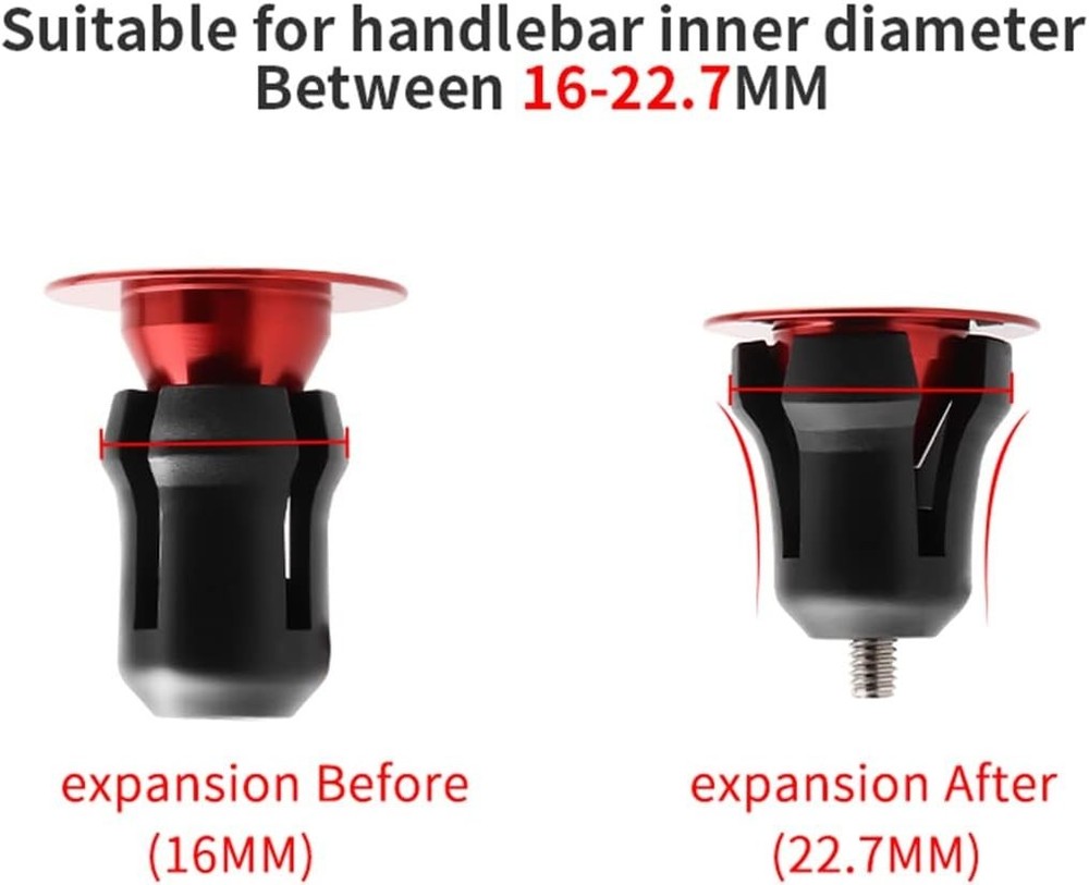 Aluminum Bicycle Handlebar Plugs - Easy Install for Optimal Performance