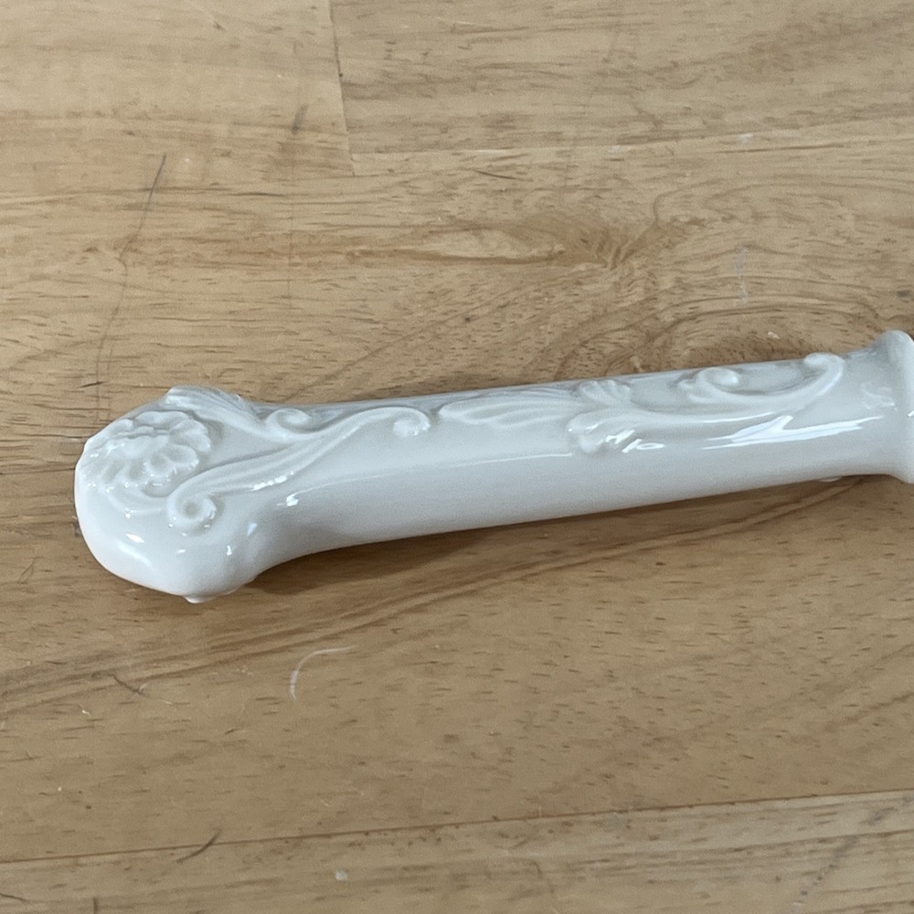 Lenox Wedding Cake Server Porcelain Handle
