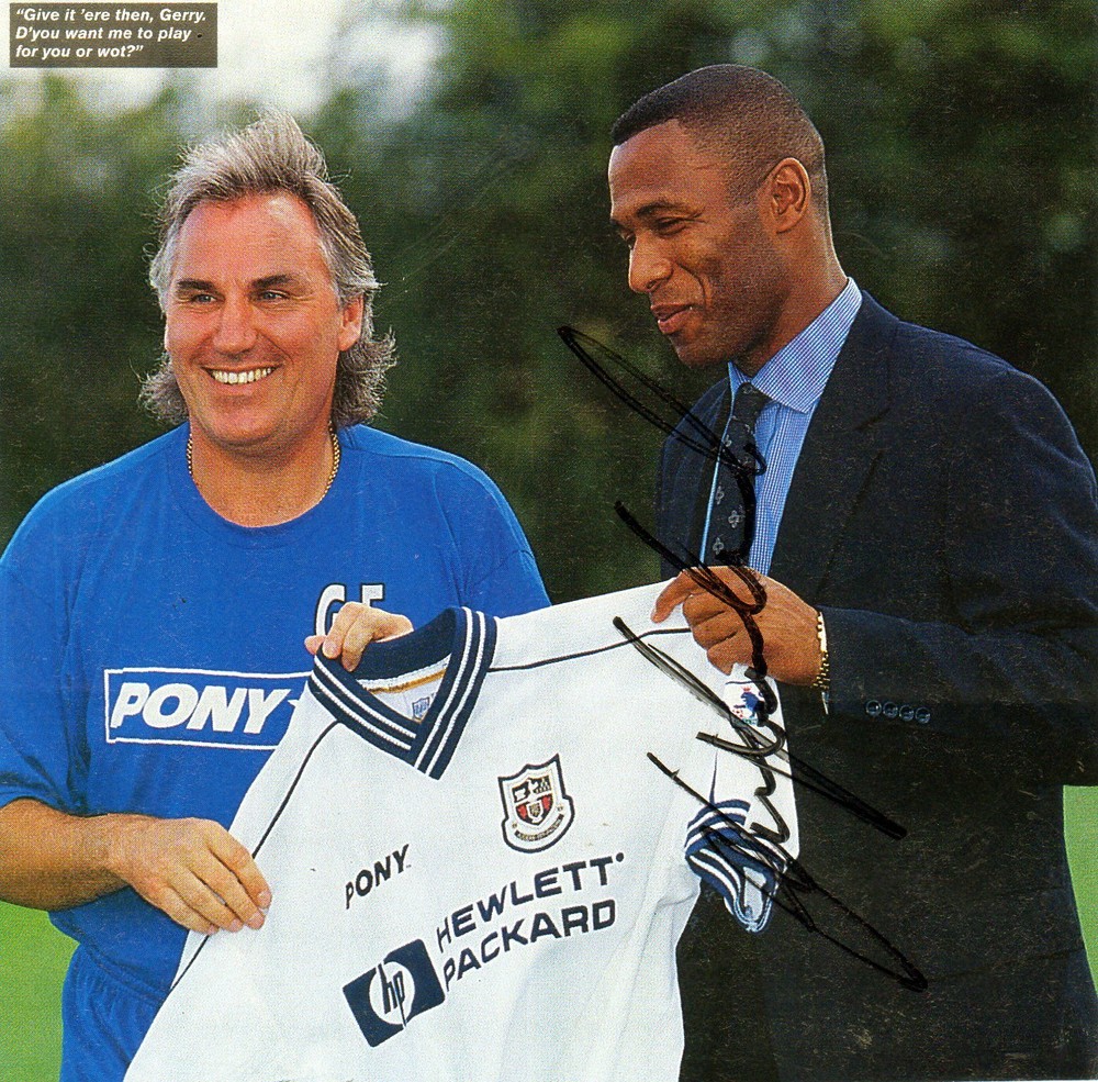 Les Ferdinand (Tottenham Hotspurs) signed picture