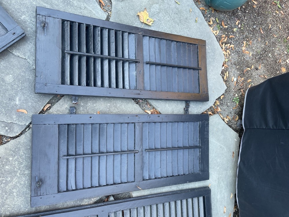 Vintage Wood Shutters