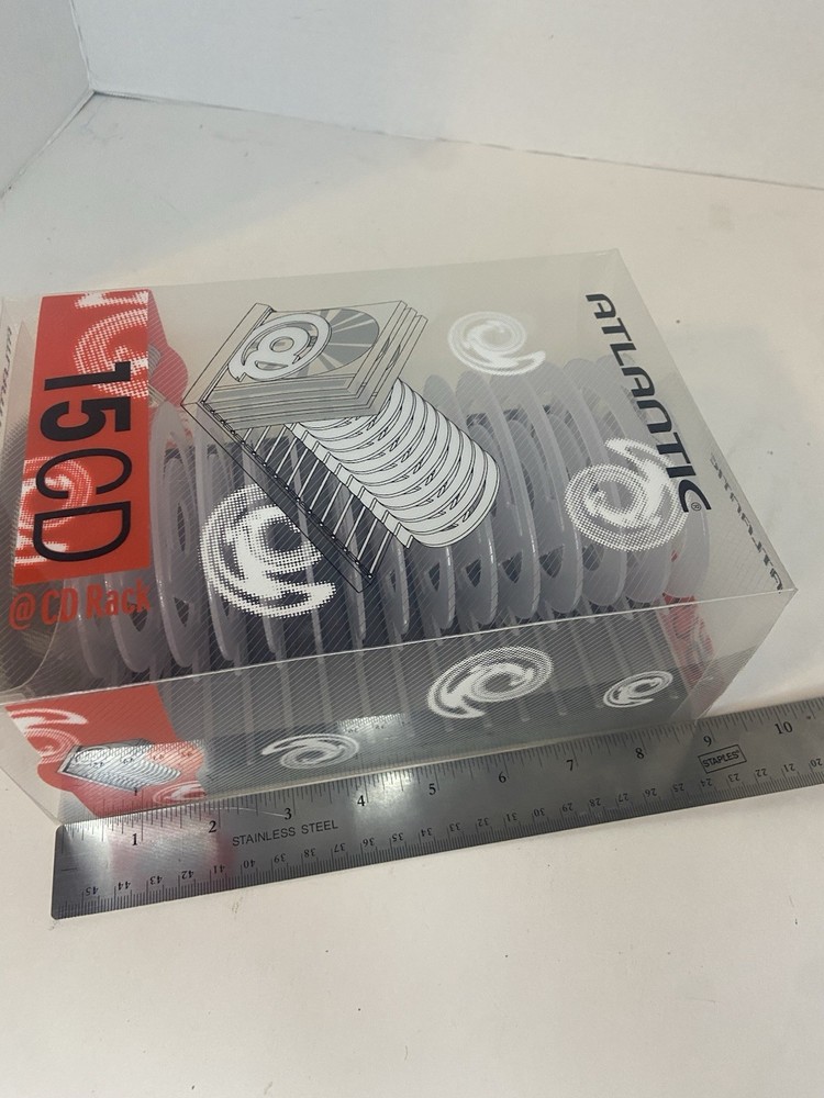 15 CD @ CD Rack Made By Atlantic NIB HTF RARE