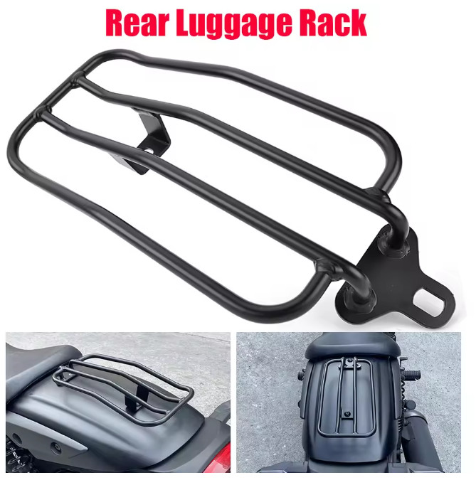 Moto Side Mount Holder Bags Luggage Rack For Kawasaki Eliminator 500 2024 2025