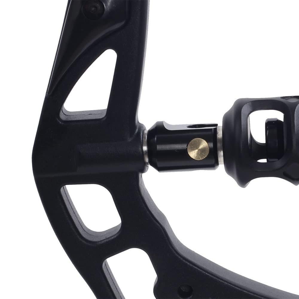 Bow Stabilizer Quick Disconnect Double Joint Archery Shock Absorber Connector...