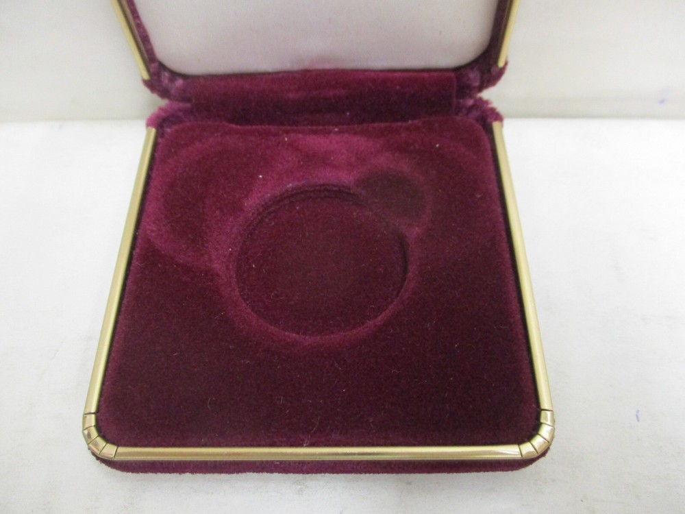EMPTY PRESENTATION BOX for 1988 US Mint Olympics $5 Gold Coin