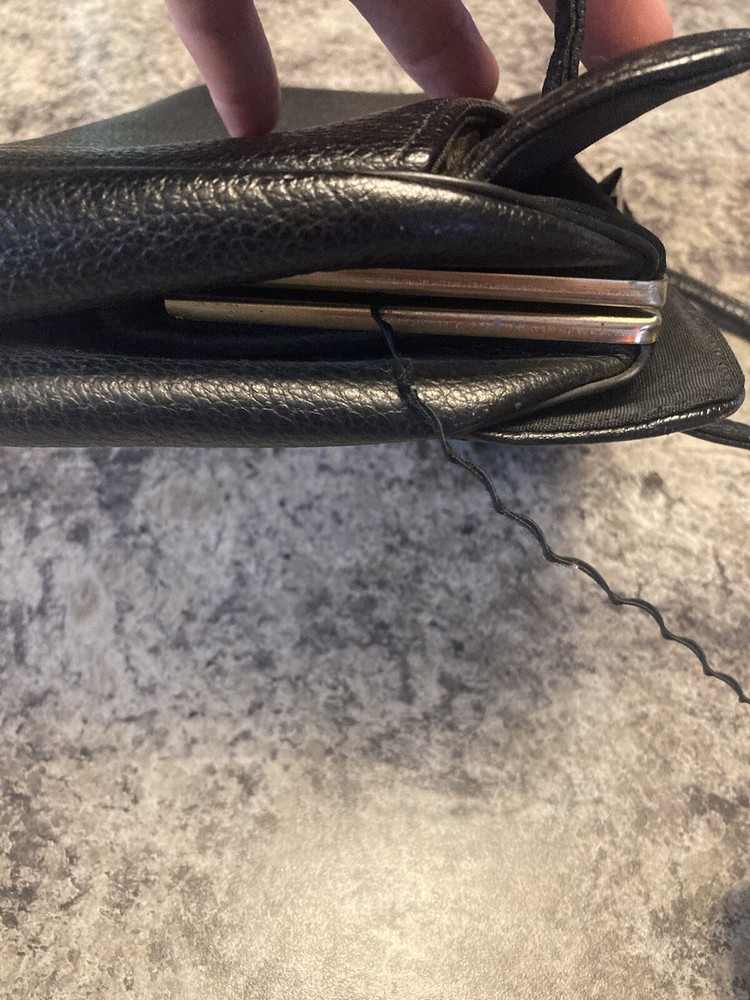 Kerrybrooke black leather purse (Sears Robuck & Co.)