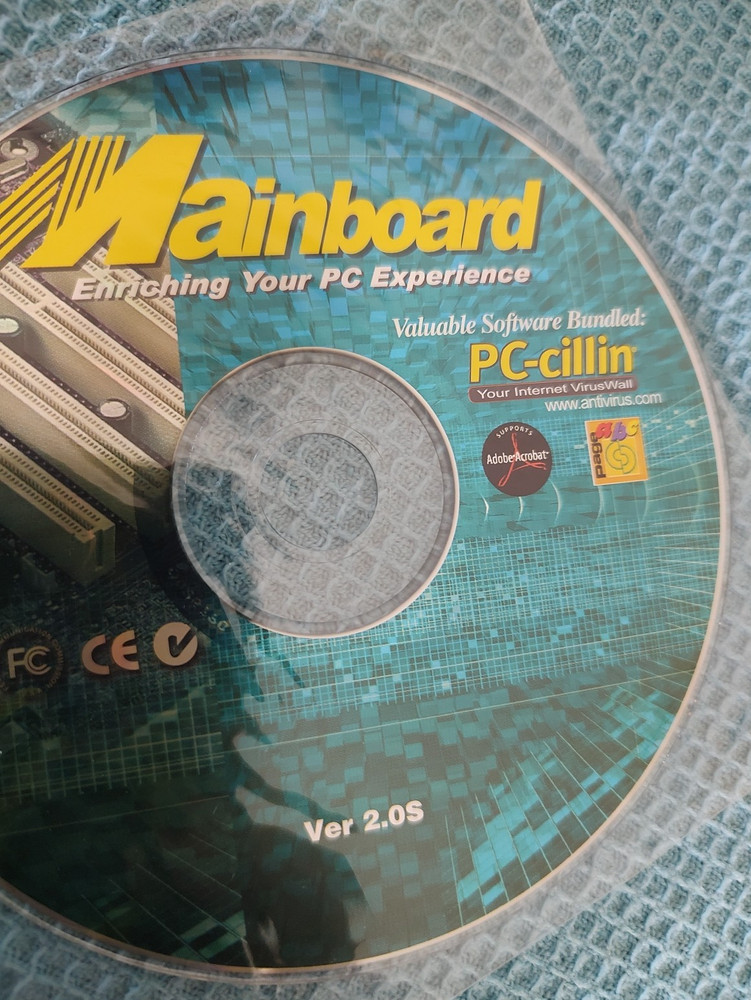 Mainboard ISO-9001 Ver. 2.0S CD-ROM - CD ONLY!!!