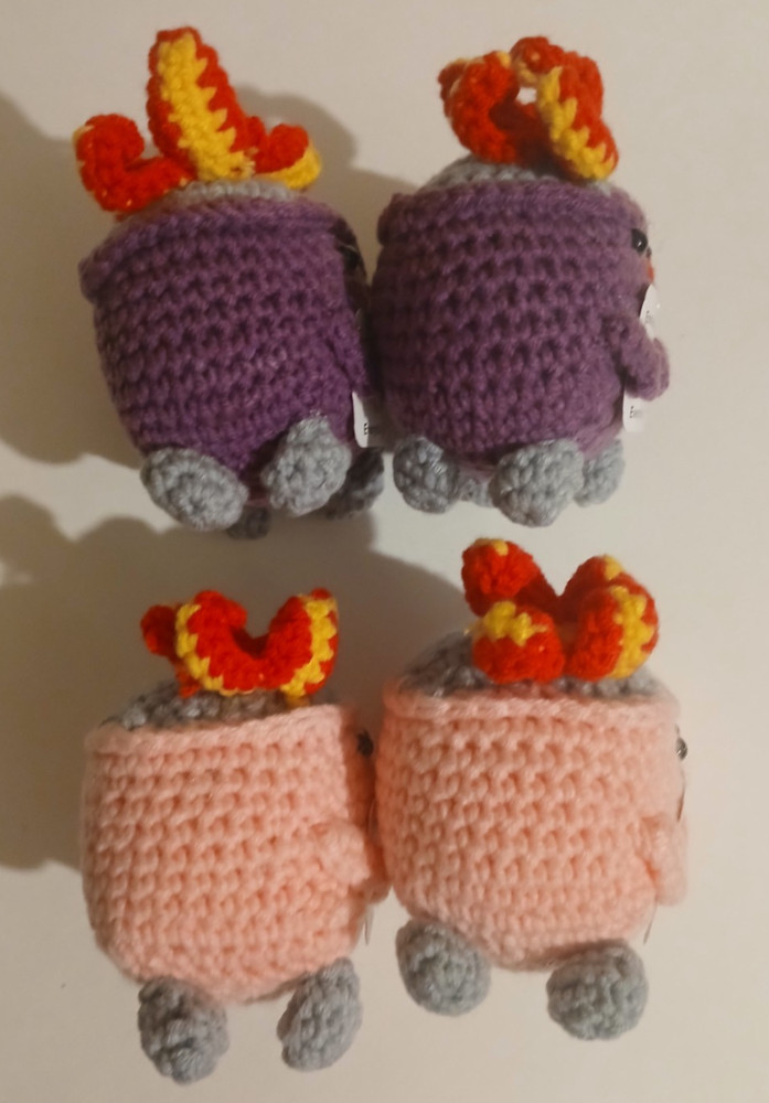 Emotional support crochet dumpsters