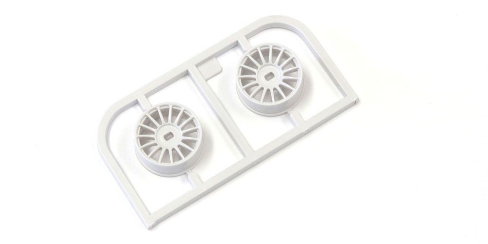 Kyosho - Multi Wheel N/Offset 0 (White/AWD/2pcs)