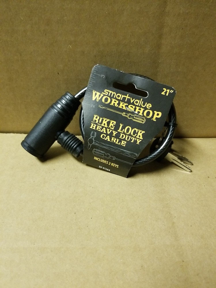 21” Bike Lock Heavy Duty Cable