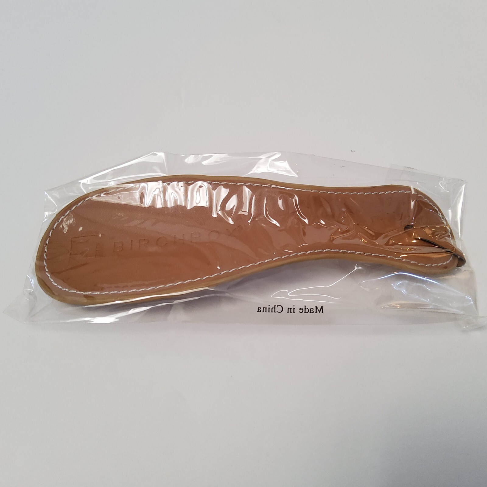 Birchbox Faux Leather Shoe Horn Brown