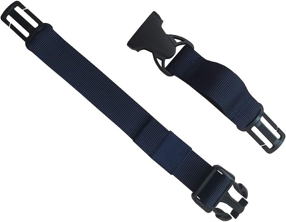 Amlrt HDHYK Backpack Chest Strap- Nylon -Suitable Standard size, Dark Blue