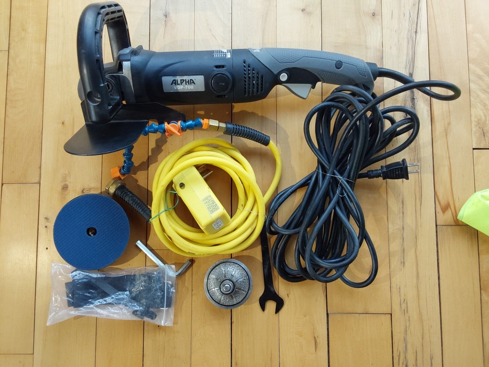 Alpha Tools VDP-700 coping profiler polisher pool