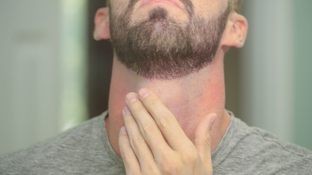 Premium Beard Neckline Shaper Guide - Hands-Free, Adjustable Template Tool, DIY