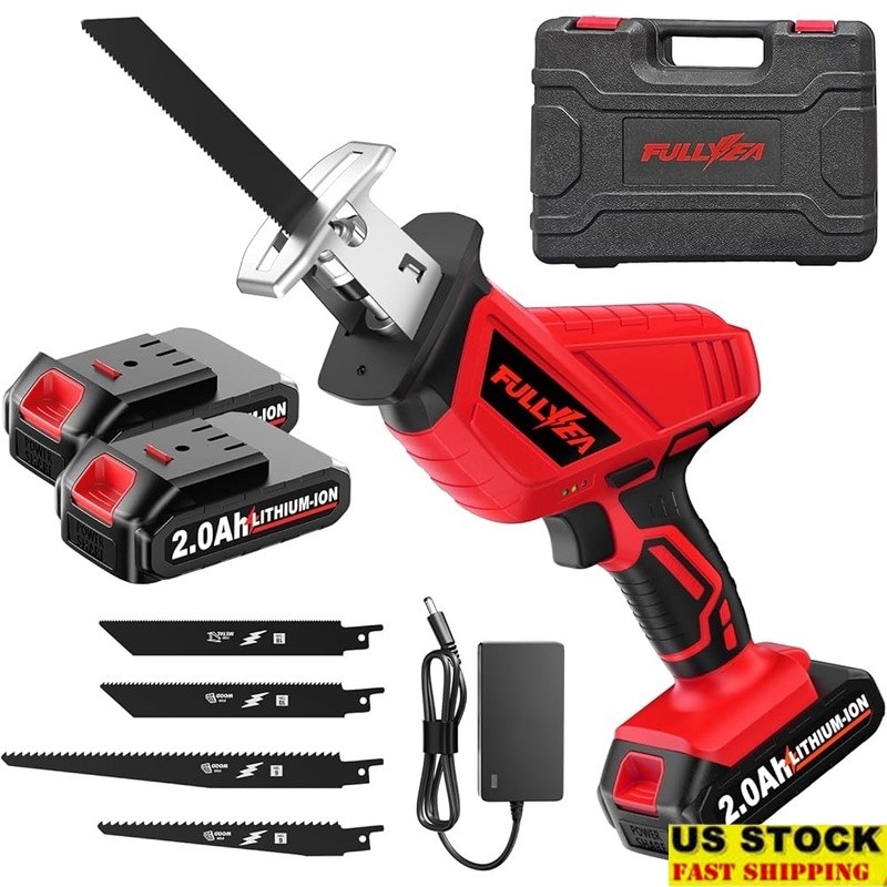 Reciprocating Saw Cordless, 0-3500SPM Variable Spe