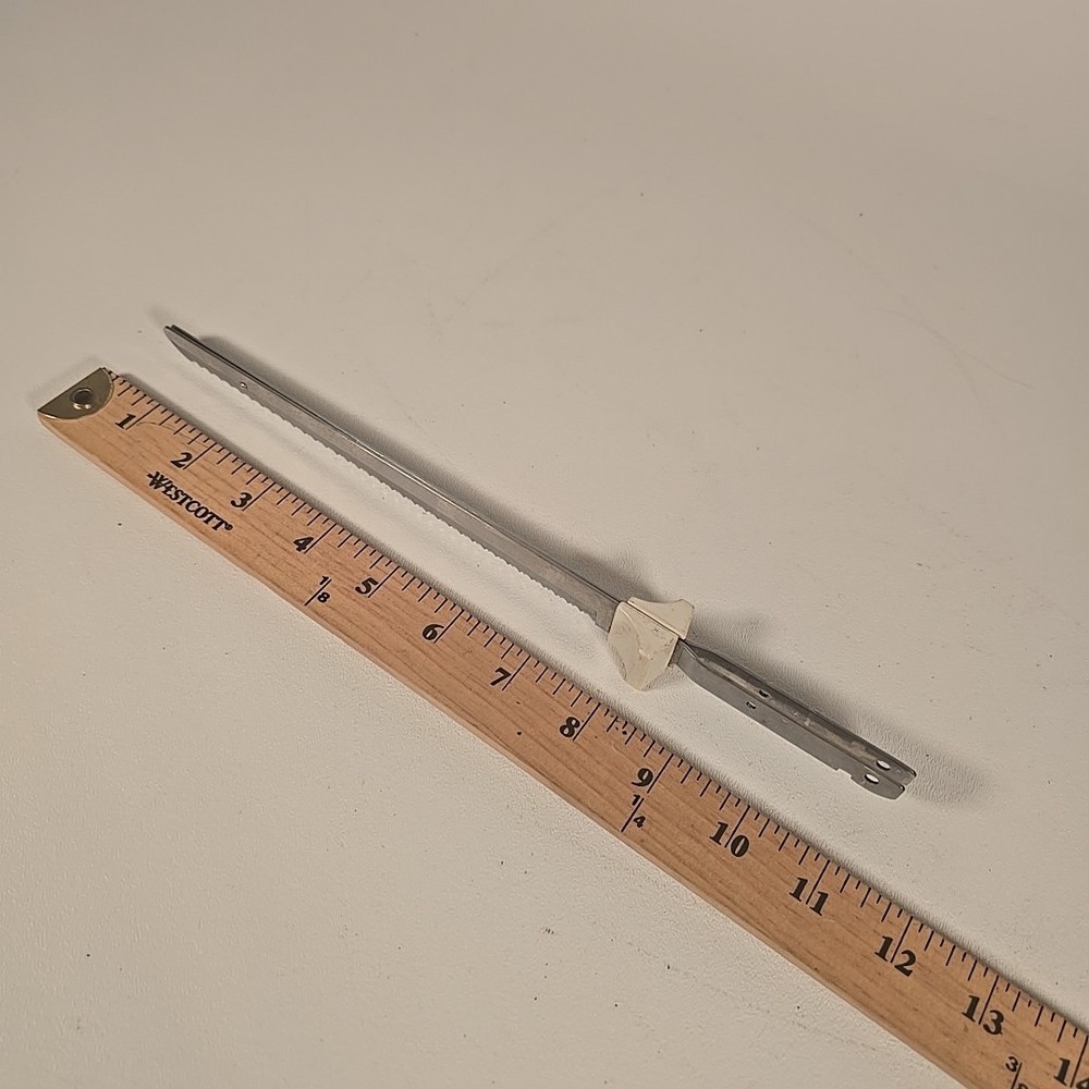 Vintage Electric Knife Replacement Blades 7.25" Locking Blades 3" Inserts